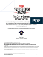 DDEX2-02a - City of Danger, Reconstruction