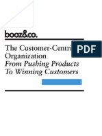 The Customer Centric Organization