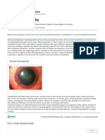 Bullous Keratopathy