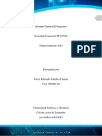 Informe Gerencial Financiero