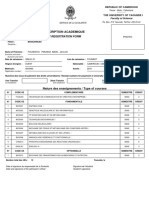 Fiche Académique