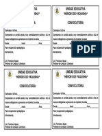 Convocatoria Estudiantes