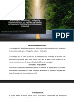 Nosologías Psiquiátricas y Relevancia Criminológico de Las Diversas Enfermedades Mentales