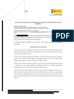 Comunicación Completa de Presidencia Del Gobierno A Maldita - Es Sobre Los Vuelos en Falcon de Los Presidentes Del Gobierno