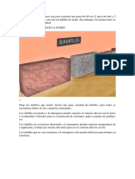 Instrucciones Son para Construir Una Pared de 60 CM