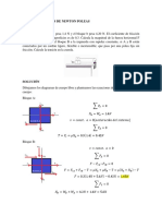 Practica de Leyes de Newton Poleas