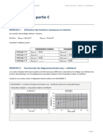 PARTIE C Exercices