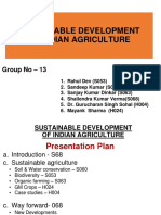 Sustainable Development of Agriculture 