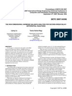 High Dimensional Harmonic Balance Analysis For Differential-Delay Equations