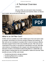 Oil Filter Carts - A Technical Overview