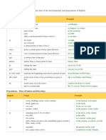 Prepositions