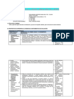 Planificacion de La Primera Unidad Didactica