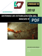 Sistema de Estabilización Del Macizo Rocoso