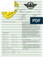 Judge Dredd (GW) RPG Pre-Generated Characters