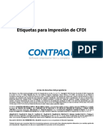 Etiquetas CFDs