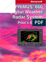 Primus 660 Digital Weather Radar System Pilot's Manual