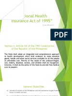 National Health Insurance Act of 1995