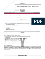 PTE Academic Listening - Multiple-Choice, Choose Multiple Answers (Done) PDF