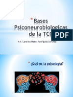 Bases Psiconeurobiologicas de La TCC