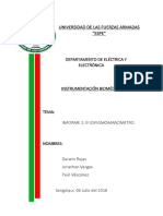 Informe 2 El Esfigmomanometro