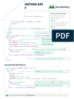 Vue 3 Cheat Sheet