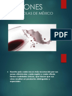 Regiones Vinícolas en México