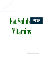 Fat Soluble Vitamins