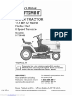 Cdd161305-Manual de Partes CRAFTSMAN LT - 1500 PDF