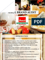 Amul Brand Audit