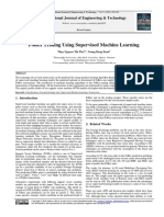 FoRex Trading Using Supervised Machine Learning PDF