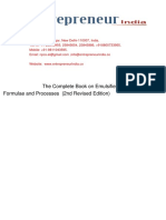 The Complete Book On Emulsifiers With Uses Formulae and Processes - 2nd Revised Edition