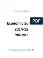 Economic Survey 2014-15 PDF