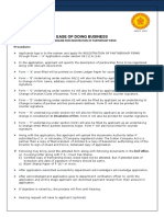 Ease of Doing Business - PROCEDURE FOR ROF PDF