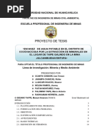 Proyecto de Relaciones Comunitarias e Industriales 2019