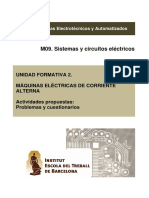 UF2. Maquinas Electricas. Problemas. v. 2.2 M09-EEA0 2015-16