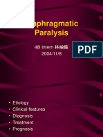 Diaphragmatic Paralysis