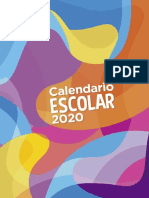 Calendario Escolar 2020