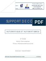 Support de Cours Automatique Et Automatismes