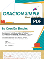 La Oracion Simple