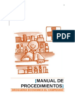 Manual de Procedimientos