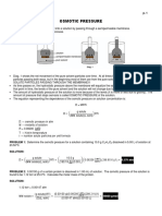 Osmotic Pressure