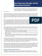 APA - DSM 5 Depression Bereavement Exclusion PDF