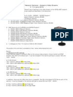 Intellinet Video Stream Documentation
