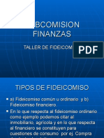 Taller de Fideicomiso