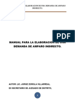 Manual para Demanda de Amparo