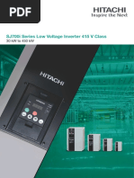 Low Voltage Drive - SJ 700i (415V) (30 KW To 450 KW) Catalogue