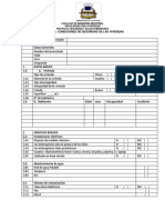 Encuesta de Vulnerabilidad de Vivienda