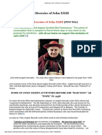 Anti-Pope John XXIII Was A Freemason - PDF