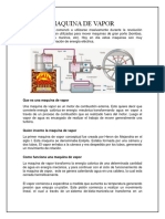 Maquina de Vapor