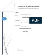 Informe Final Investigación de Mercados